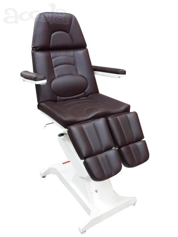 Педикюрное кресло "ФутПрофи-2", 2 электропривода, с газлифтами на подножках